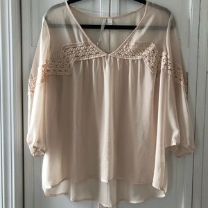 Lauren Conrad Boho Blouse